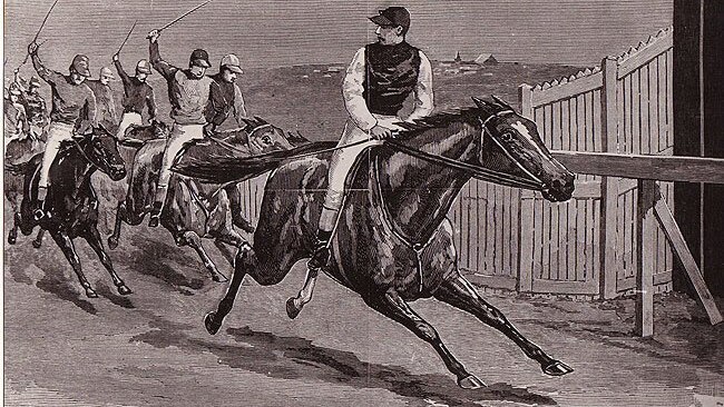 Photo: victorian horse racing
