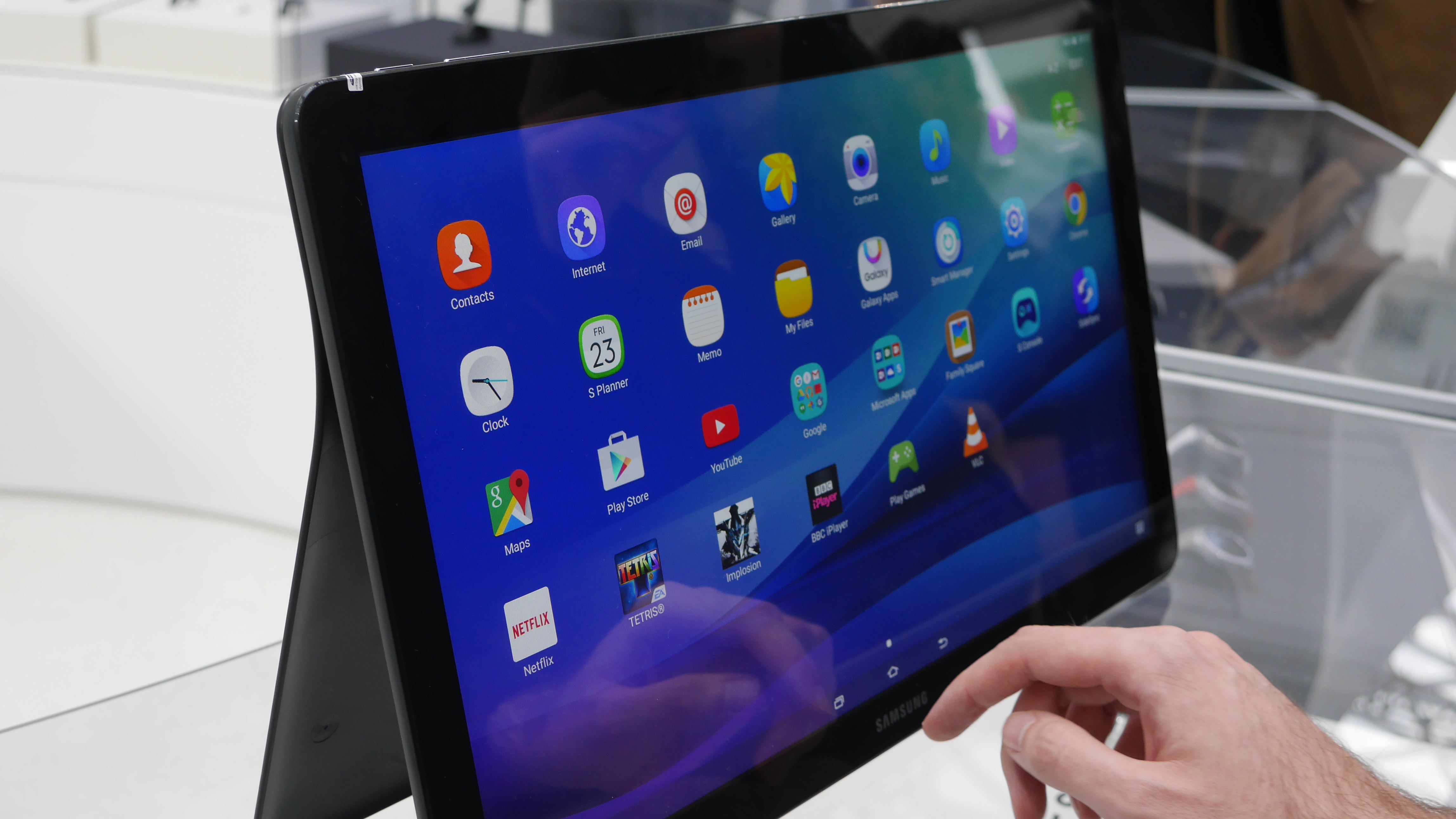 Photo: large tablet