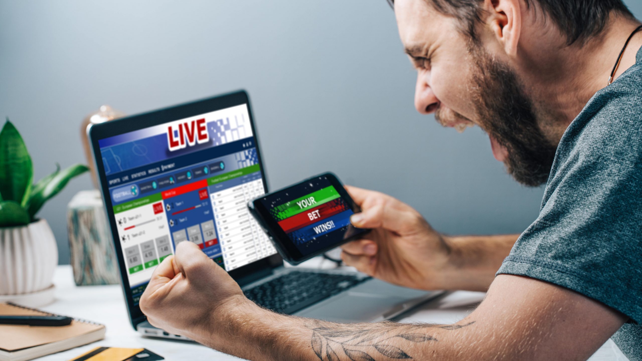 Photo: betting online betting