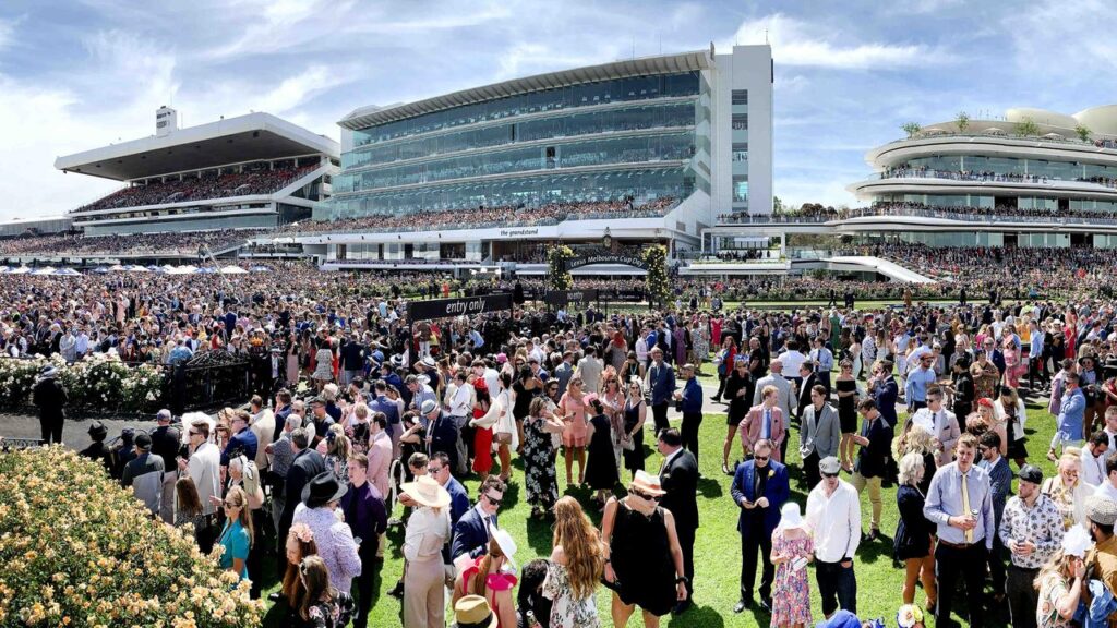 Photo: melbourne races saturday