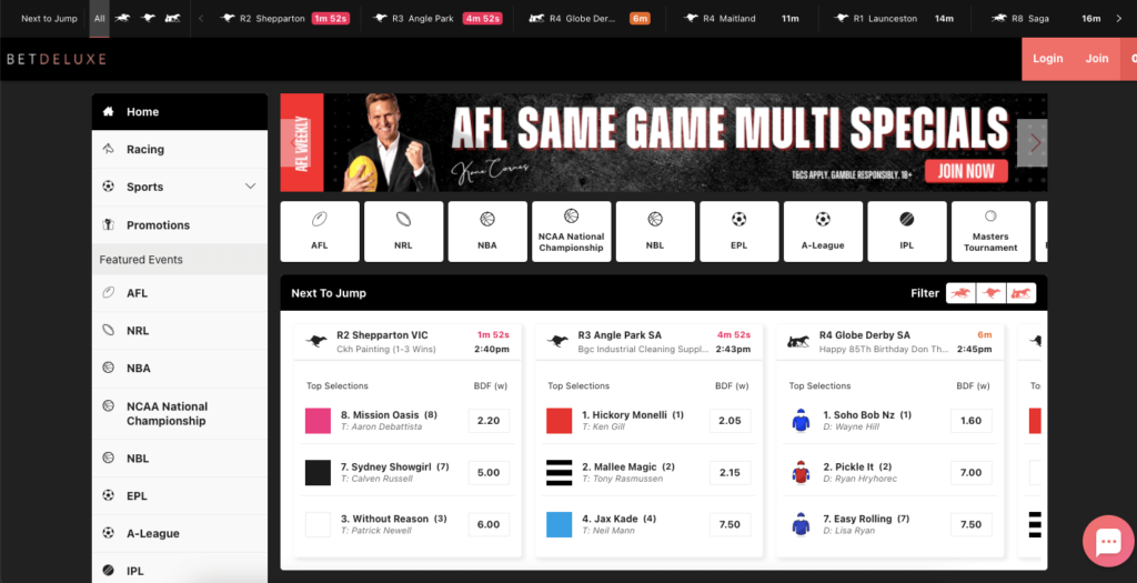 Photo: betting websites australia