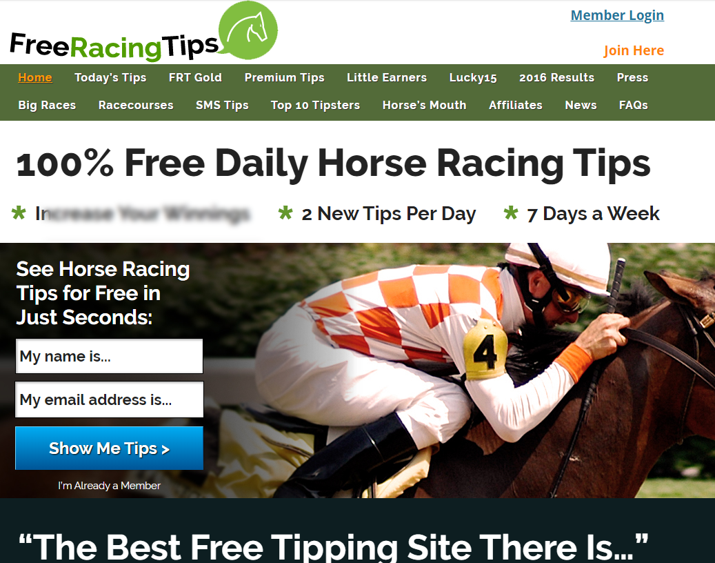 Photo: free racing tips