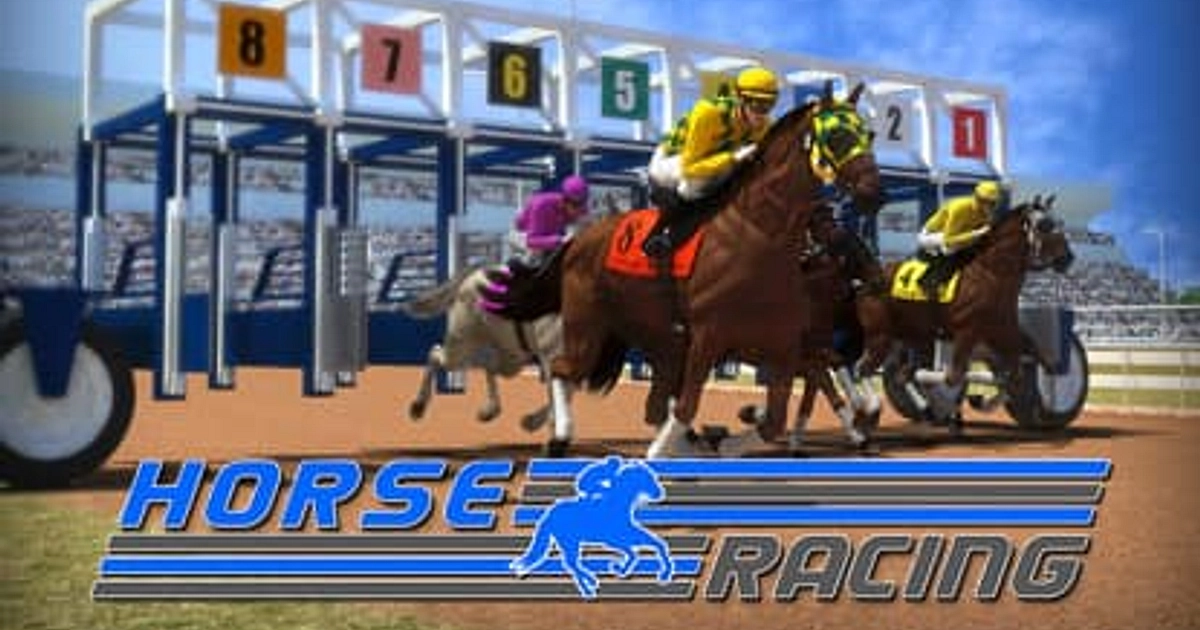 Photo: online horse racing