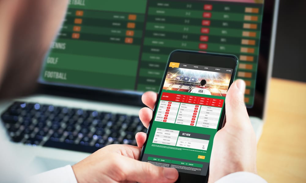 Photo: online sportsbook betting